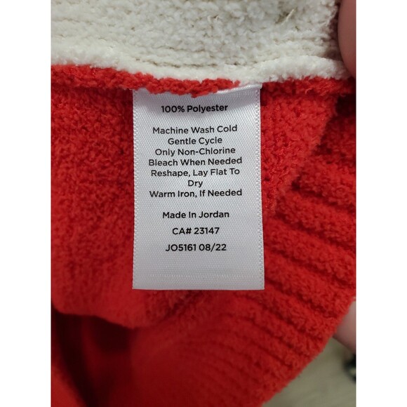 Talbots Terry Cloth Colorblock Pullover with Button Detail Size MP - Picture 5 of 5